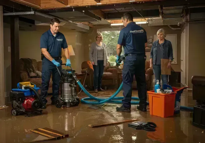 Basement Water Extraction and Removal Techniques process in Fox Lake Hills, IL