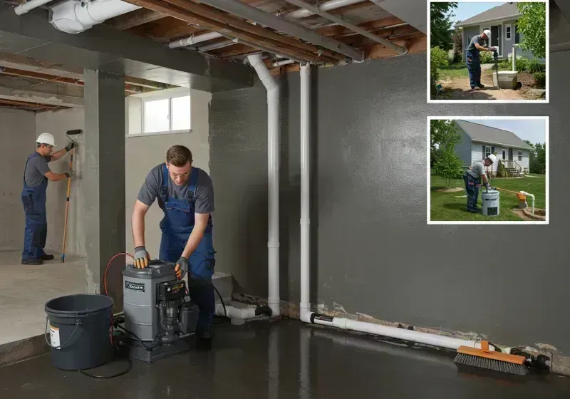 Basement Waterproofing and Flood Prevention process in Fox Lake Hills, IL